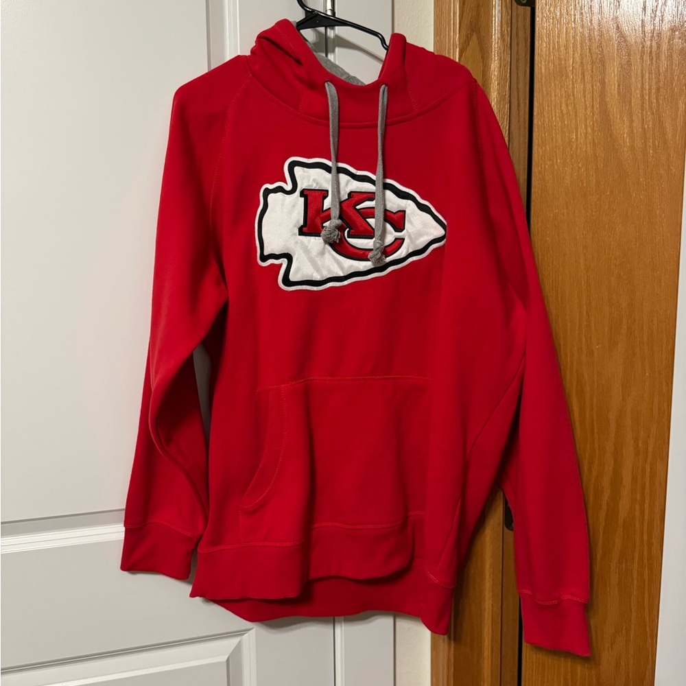 NEW Men’s Antigua Red Kansas City Chiefs Team Victory Pullover Hoodie XL